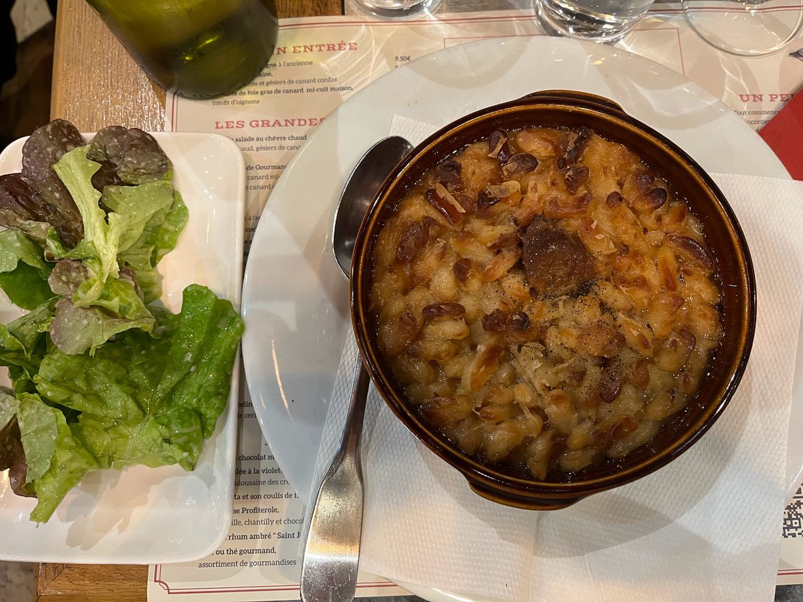 Cassoulet dish